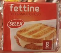 Selex fettine di formaggio fuso