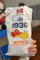 Tomato potato chips