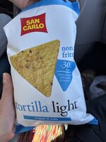 Tortilla light a base di mais