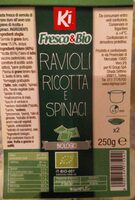Ravioli ricotta e spinaci