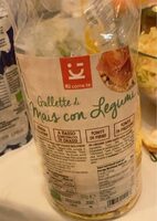 Galette di mais con legumj