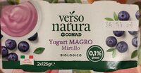 Yogurt mirtillo