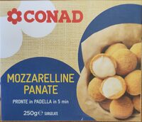Mozzarelline panate
