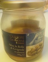 Olive la Bella di Cerignola in salamoia