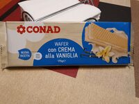 Wafer Con Crema Alla Vaniglia