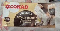 Sfogliata Di Gelato Alla Vaniglia E Cacao