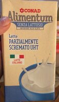 Latte parzialmente scremato uht