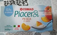 Piacersi pesca 0,1% di grassi
