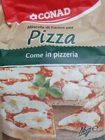 Miscela farine per pizza