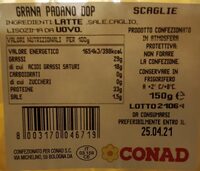 Grana Padano dop