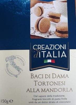 Creazioni Ditali Baci Di Dama Tortonesi alla Mandorla