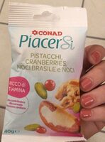 Piacere Si Pistacchi cranberries noci brasile e noci