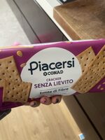 Crackers senza lievito