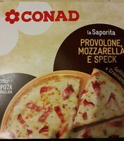 La Saporita provolone Mozzarella e speck