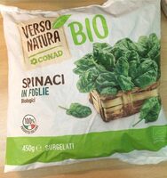 Spinaci in foglie