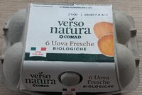 Uova biologiche Verso Natura Bio