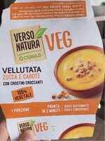 Vellutata zucca e carote