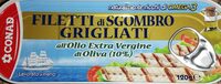 Filetti di sgombro grigliati