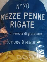 Mezze penne rigate n 70