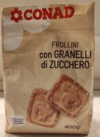 FROLLINI con GRANELLI di ZUCCHERO