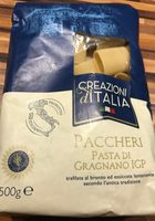 Paccheri pasta di gragnano igp