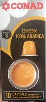 Espresso 100% arabica