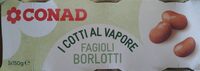 Fagioli borlotti cotta al vapore