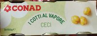 Ceci cotti al vapore