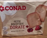 Fette biscottate dorate