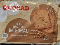 Fette biscottate integrali