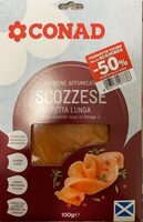 Salmone affumicato norvegese