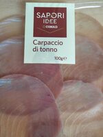 Carpaccio di tonno