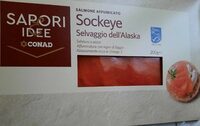 Salmone affumicato selvaggio dell'Alaska