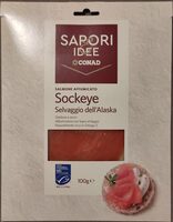 Salmone affumicato Sockeye Selvaggio dell'Alaska