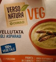Vellutata agli asparagi verso natura veg