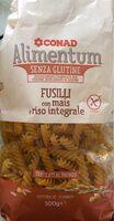 Fusilli con mais e riso integrale