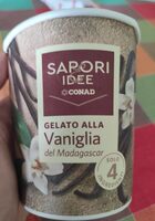 Gelato alla vaniglia del madagascar