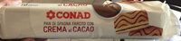 Pan di spagna farcito com crema al cacao