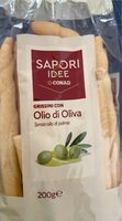 Grissini con olio di oliva