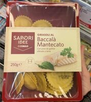 Girasoli al baccalà mantecato