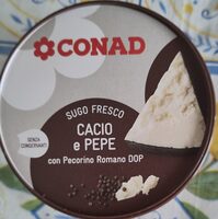 Sugo fresco cacio e pepe