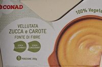 Vellutata zucca e carote