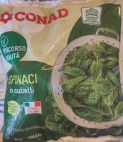 Spinaci in cubetti