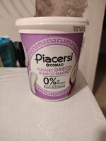 Piacersi conad Yogurt greco