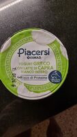 Yogurt Greco Con Latte Di Capra Bianco Intero