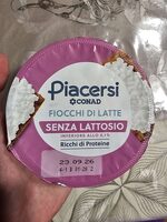 Fiocchi di latte senza lattosio