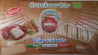Cracker bio Riso e farro