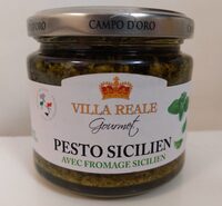 Pesto Sicilien avec fromage sicilien