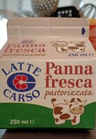 Panna fresca pastorizzata