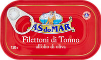 Filettoni di tonno all'olio di oliva